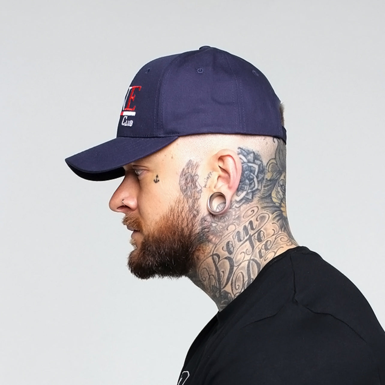 ONEclub marineblauwe baseballcap