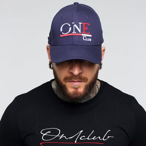 ONEclub marineblauwe baseballcap